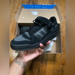 adidas Forum Low 'Black Grey' GY5720 "cordura"